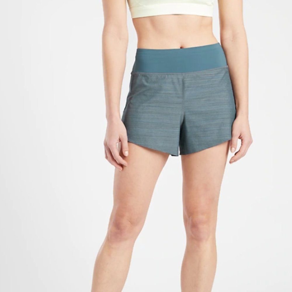 ATHLETA Run With It Textured 3.5" Short